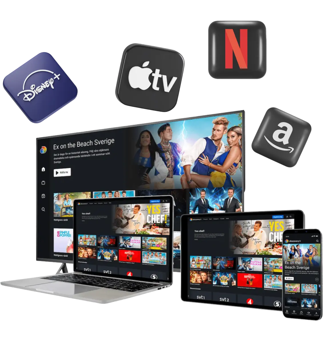 iflexiptv UI Mockup